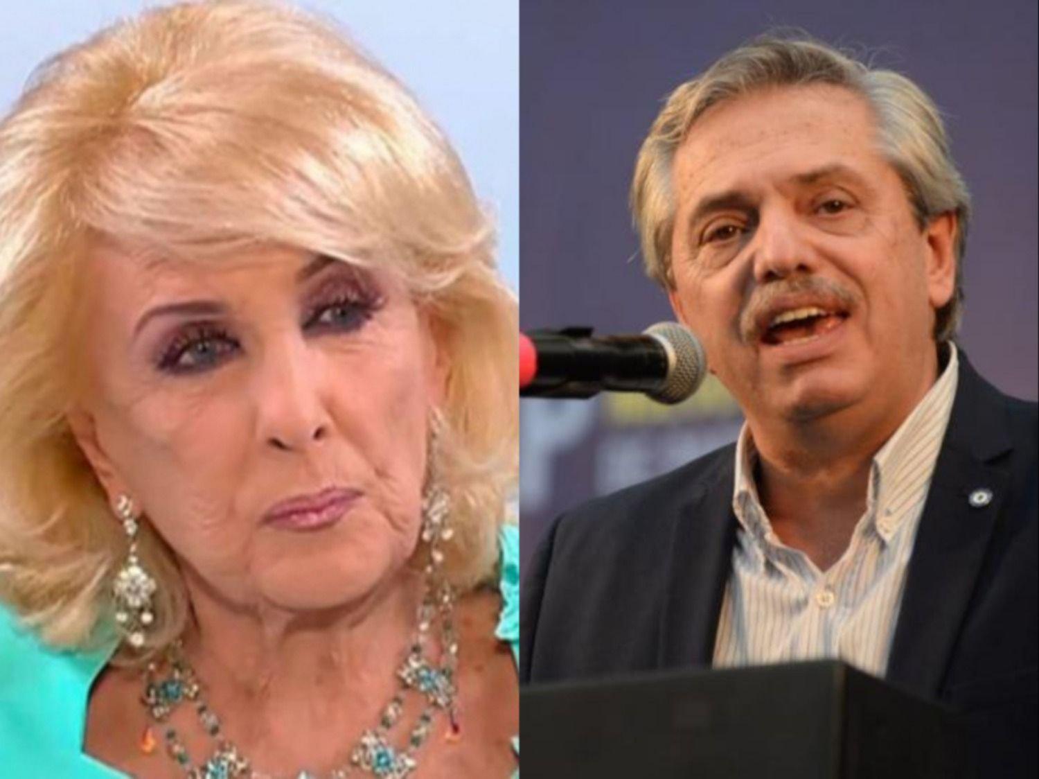 Mirtha Legrand Al Presidente Lo Veo Flojo Dice Una Cosa Y Se Desdice 